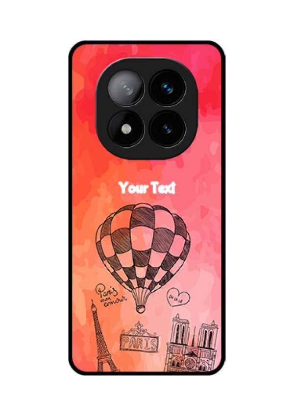 Redmi Note 14 Pro Plus 5G Custom Glass Phone CaseParis Theme Design