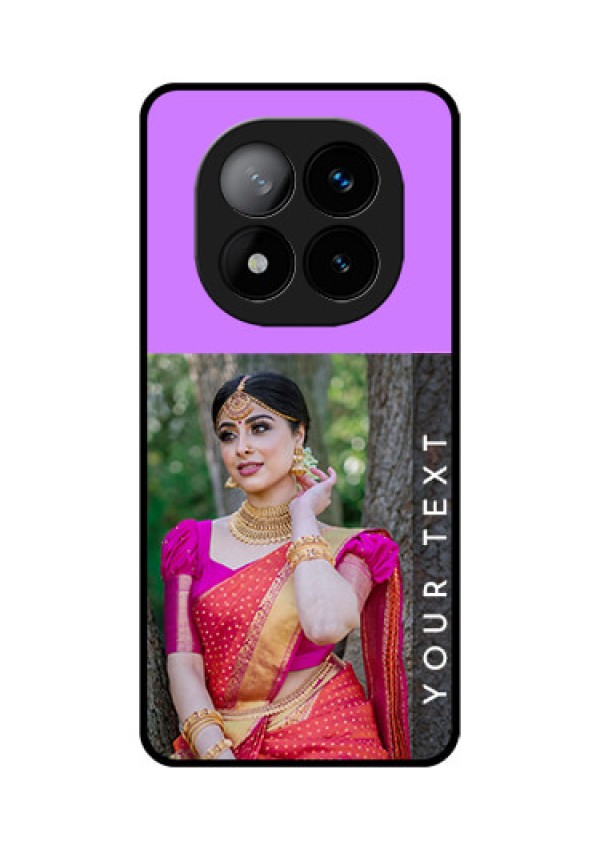 Redmi Note 14 Pro Plus 5G Custom Glass Phone CaseBirthday Icons Design