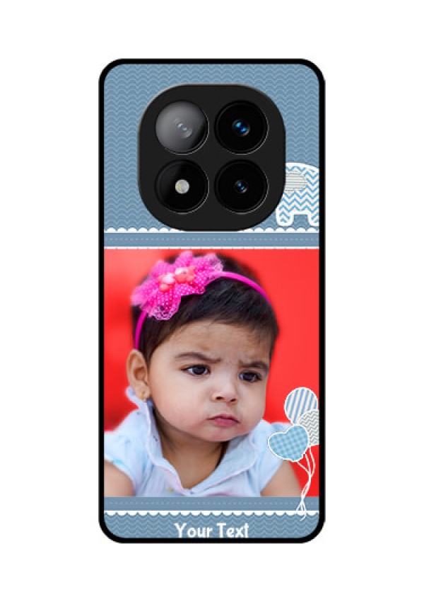 Redmi Note 14 Pro Plus 5G Custom Glass Phone CaseWith Kids Pattern Design