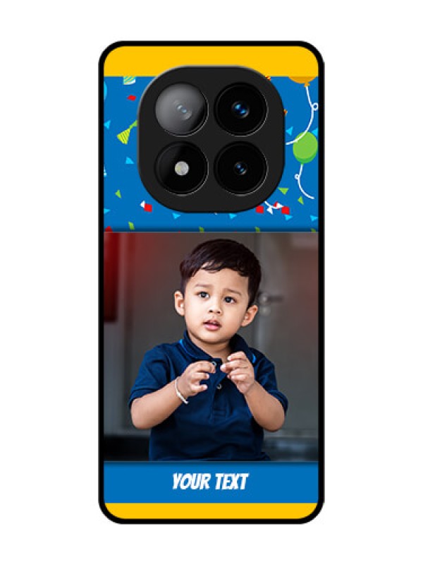 Custom Redmi Note 14 Pro Plus 5G Custom Glass Phone CaseBirthday Wishes Design