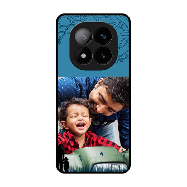 Redmi Note 14 Pro Plus 5G Custom Glass Phone CaseBest Dad Design