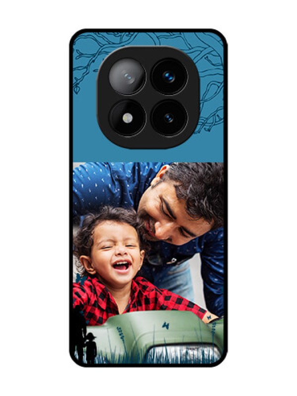 Custom Redmi Note 14 Pro Plus 5G Custom Glass Phone CaseBest Dad Design