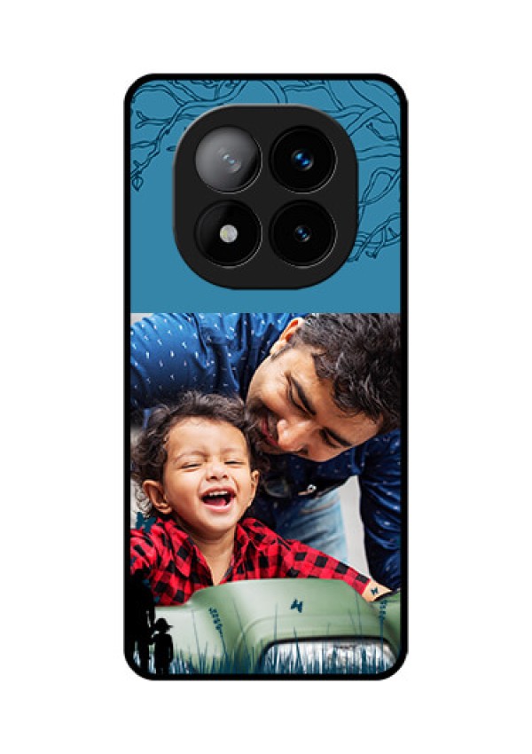 Redmi Note 14 Pro Plus 5G Custom Glass Phone CaseBest Dad Design