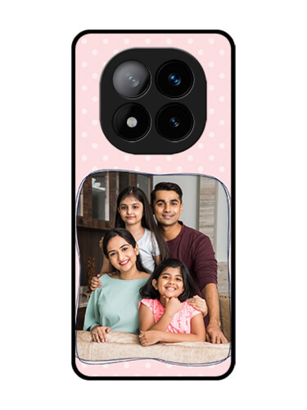 Custom Redmi Note 14 Pro Plus 5G Custom Glass Phone CaseFamily With Dots Design