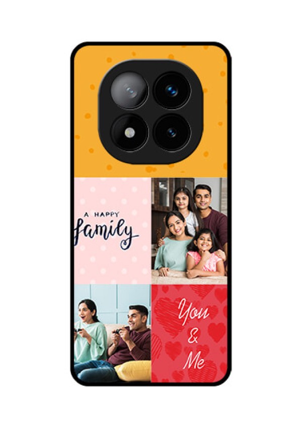 Redmi Note 14 Pro Plus 5G Custom Glass Phone CaseImages With Quotes Design