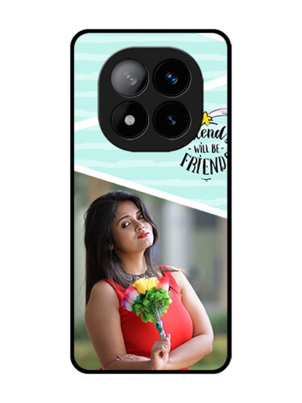 Custom Redmi Note 14 Pro Plus 5G Custom Glass Phone CaseFriends Picture Icon Design
