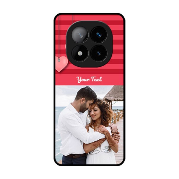 Redmi Note 14 Pro Plus 5G Custom Glass Phone CaseValentines Day Design