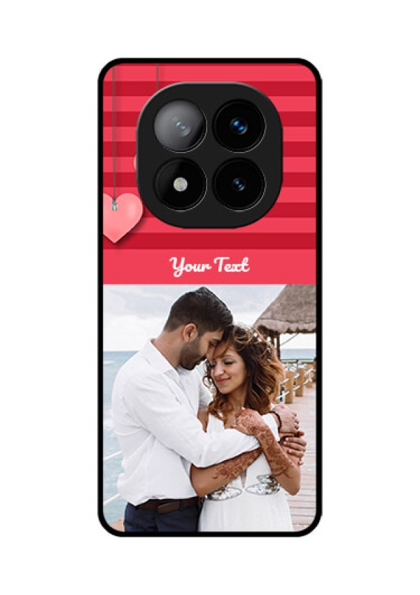 Redmi Note 14 Pro Plus 5G Custom Glass Phone CaseValentines Day Design