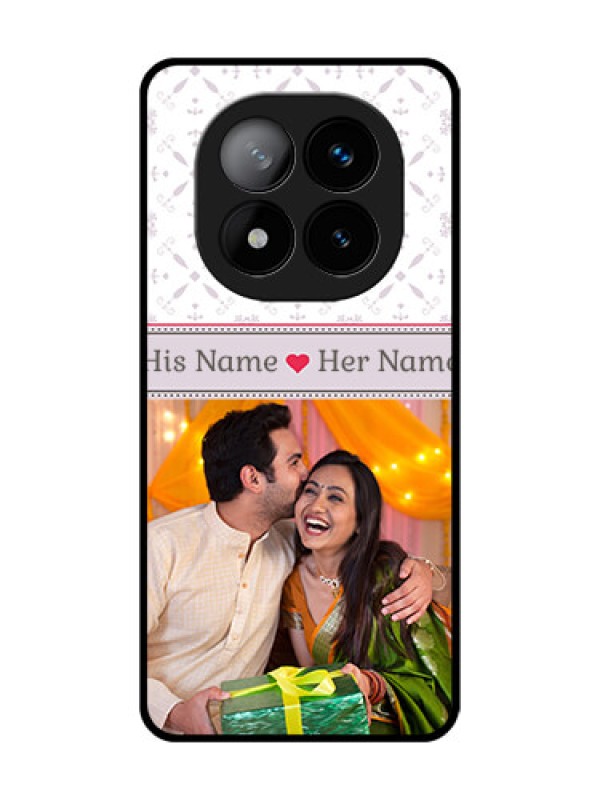 Custom Redmi Note 14 Pro Plus 5G Custom Glass Phone CaseWith Photo And Ethnic Design