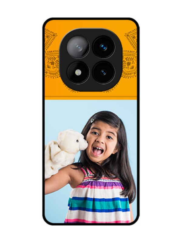 Custom Redmi Note 14 Pro Plus 5G Custom Glass Phone CasePhoto Wedding Design