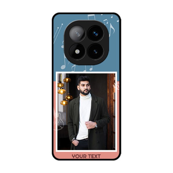 Redmi Note 14 Pro Plus 5G Custom Glass Phone CaseWith Color Musical Note Design Redmi Note 14 Pro Plus 5G Custom Glass Phone CaseWith Color Musical Note Design