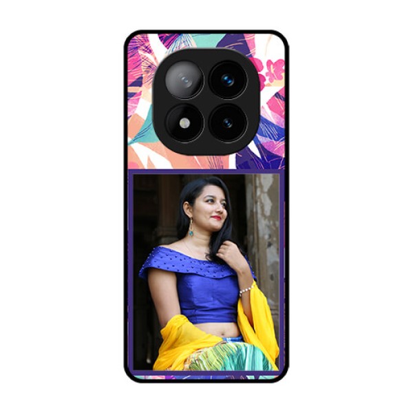 Redmi Note 14 Pro Plus 5G Custom Glass Phone CaseAbstract Floral Design Redmi Note 14 Pro Plus 5G Custom Glass Phone CaseAbstract Floral Design