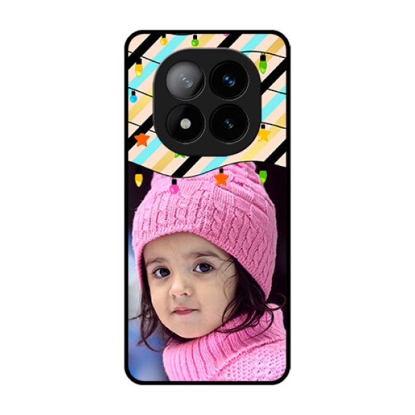 Redmi Note 14 Pro Plus 5G Custom Glass Phone CaseLights Hanging Design