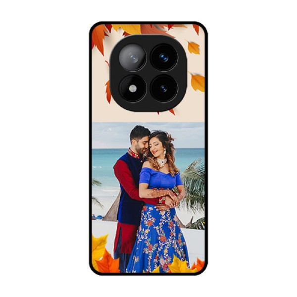 Redmi Note 14 Pro Plus 5G Custom Glass Phone CaseAutumn Maple Leaves Design Redmi Note 14 Pro Plus 5G Custom Glass Phone CaseAutumn Maple Leaves Design