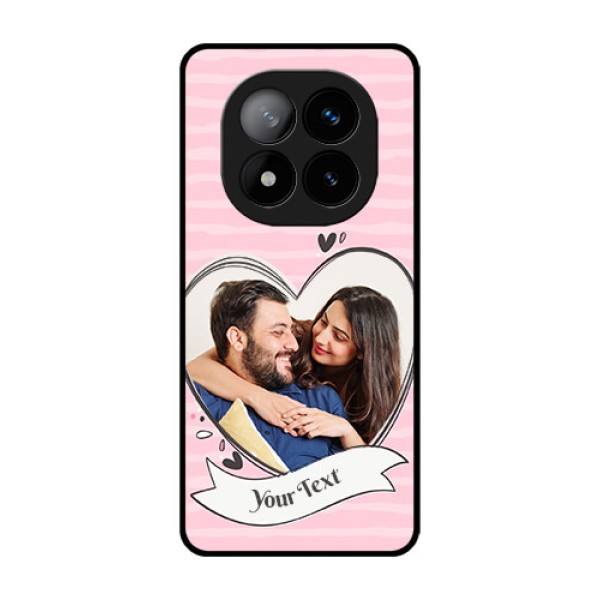 Redmi Note 14 Pro Plus 5G Custom Glass Phone CaseVintage Heart Design