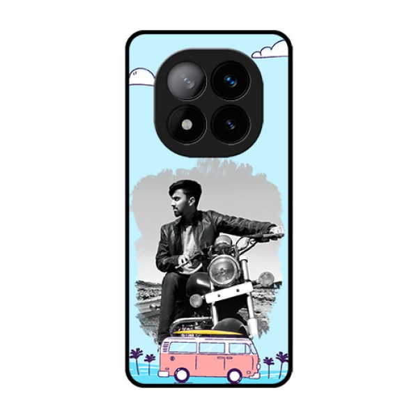 Redmi Note 14 Pro Plus 5G Custom Glass Phone CaseTravel and Adventure Design