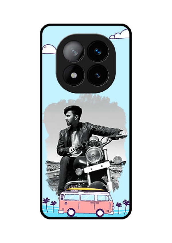 Redmi Note 14 Pro Plus 5G Custom Glass Phone CaseTravel and Adventure Design