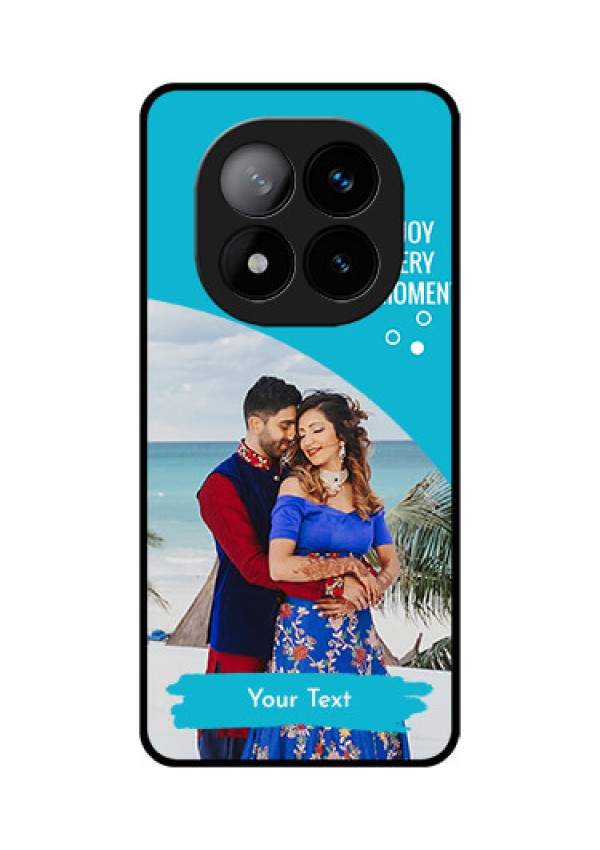 Redmi Note 14 Pro Plus 5G Custom Glass Phone CaseHappy Moment Design