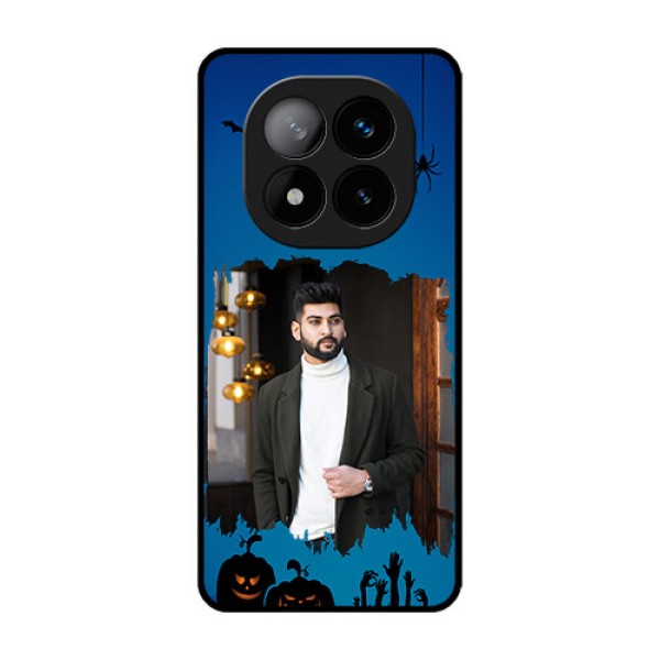Redmi Note 14 Pro Plus 5G Custom Glass Phone CaseWith Pro Halloween Design Redmi Note 14 Pro Plus 5G Custom Glass Phone CaseWith Pro Halloween Design