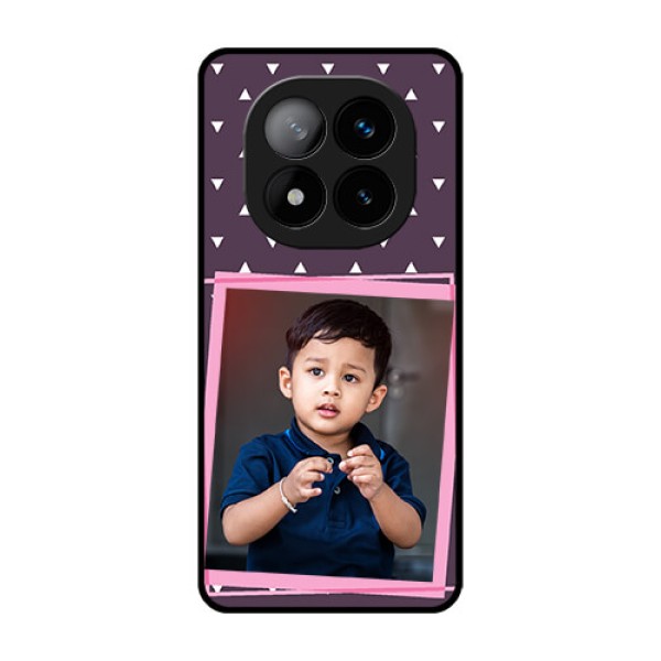 Redmi Note 14 Pro Plus 5G Custom Glass Phone CaseTriangle Pattern Dotted Design Redmi Note 14 Pro Plus 5G Custom Glass Phone CaseTriangle Pattern Dotted Design