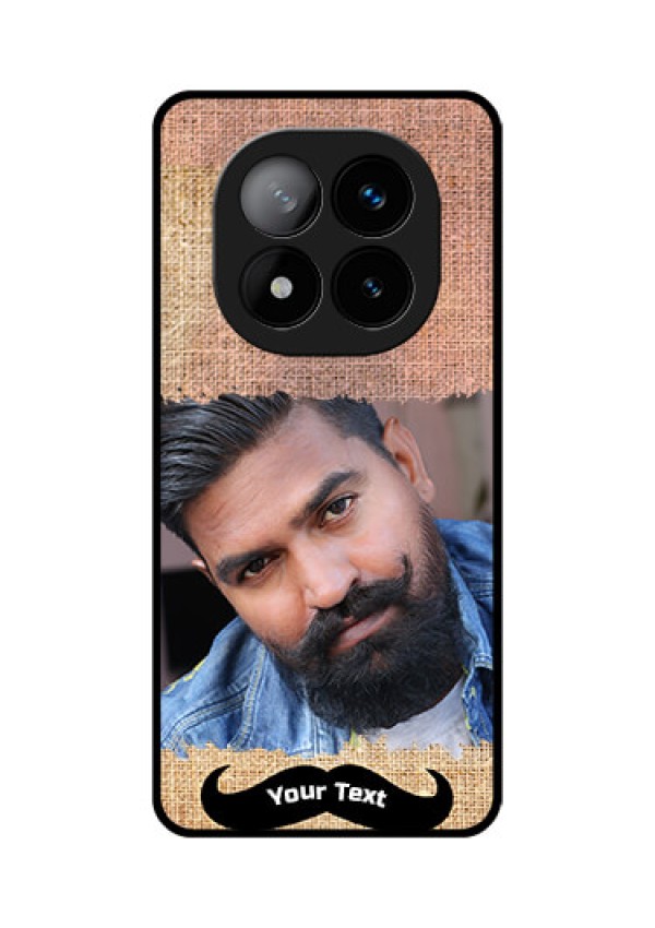 Redmi Note 14 Pro Plus 5G Custom Glass Phone CaseWith Texture Design