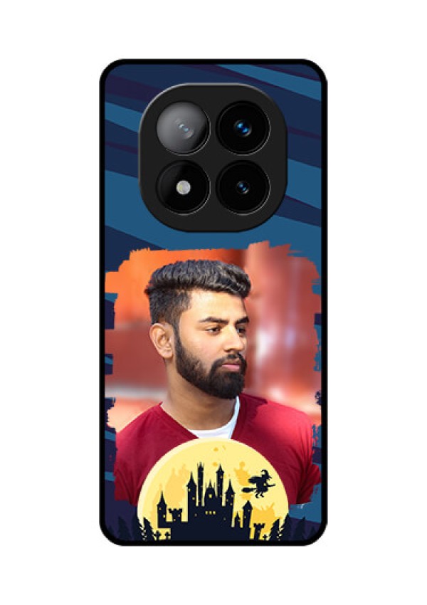 Redmi Note 14 Pro Plus 5G Custom Glass Phone CaseHalloween Witch Design