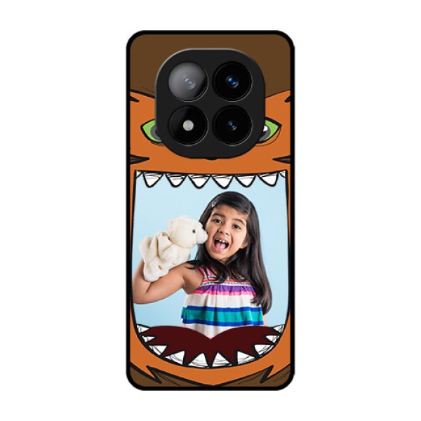 Redmi Note 14 Pro Plus 5G Custom Glass Phone CaseOwl Monster Back Case Design Redmi Note 14 Pro Plus 5G Custom Glass Phone CaseOwl Monster Back Case Design