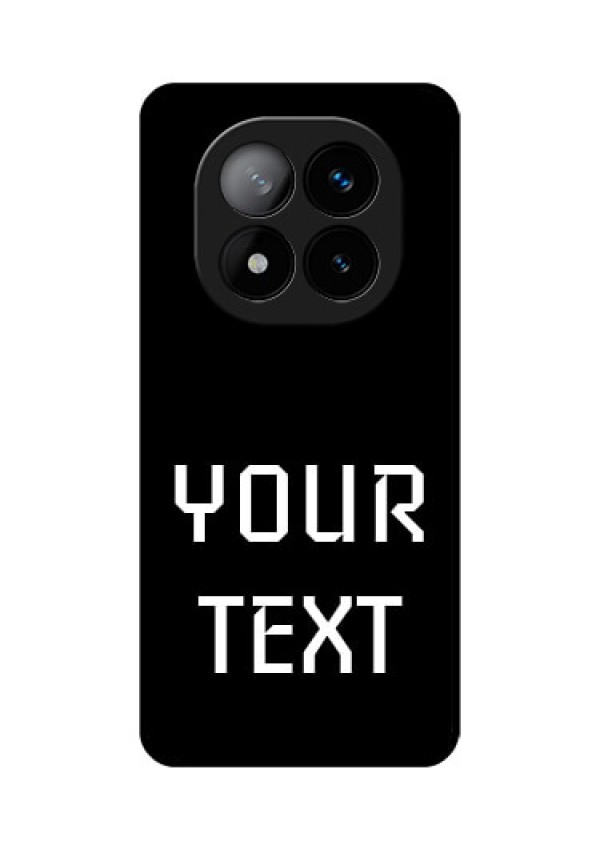 Redmi Note 14 Pro Plus 5G Custom Glass Phone CaseYour Name Design