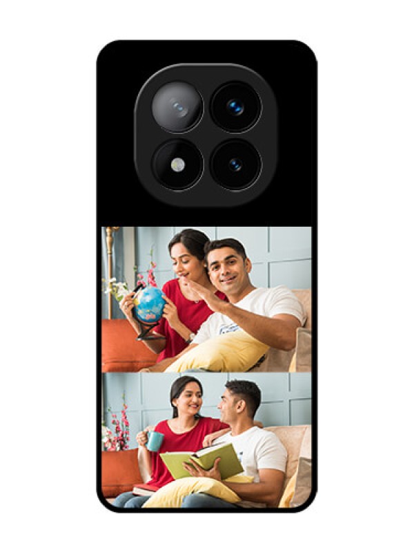 Custom Redmi Note 14 Pro Plus 5G Custom Glass Phone Case2 Images Design