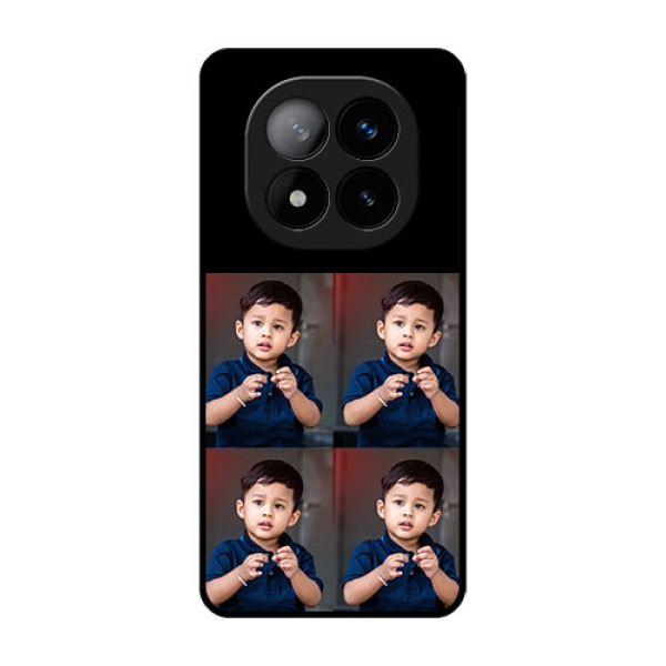 Redmi Note 14 Pro Plus 5G Custom Glass Phone Case4 Image Holder Design