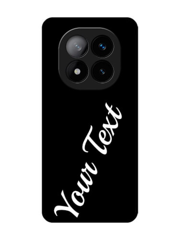 Custom Redmi Note 14 Pro Plus 5G Custom Glass Phone CaseWith Your Name Design