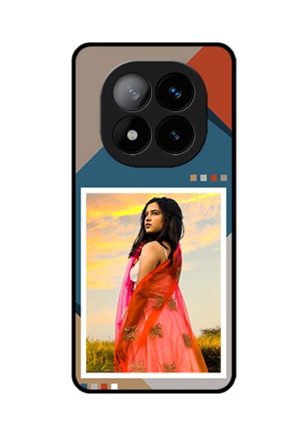 Redmi Note 14 Pro Plus 5G Custom Glass Phone CaseRetro Color Pallet Design