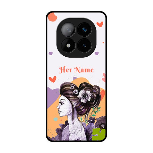 Redmi Note 14 Pro Plus 5G Custom Glass Phone CaseWoman And Nature Design Redmi Note 14 Pro Plus 5G Custom Glass Phone CaseWoman And Nature Design