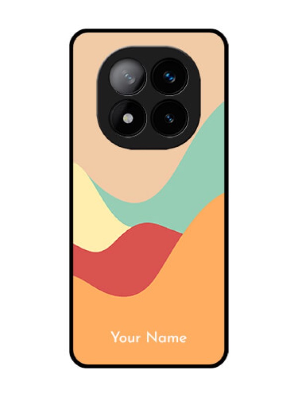 Custom Redmi Note 14 Pro Plus 5G Custom Glass Phone CaseOcean Waves Multi - Colour Design