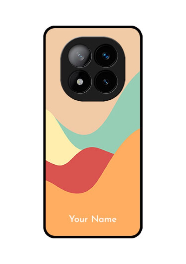 Redmi Note 14 Pro Plus 5G Custom Glass Phone CaseOcean Waves Multi - Colour Design