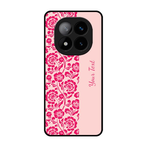 Redmi Note 14 Pro Plus 5G Custom Glass Phone CaseAttractive Floral Pattern Design Redmi Note 14 Pro Plus 5G Custom Glass Phone CaseAttractive Floral Pattern Design