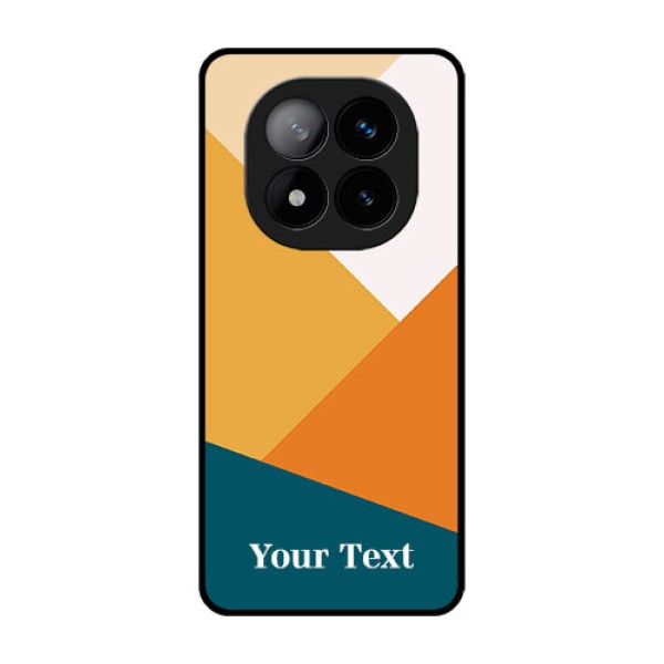 Redmi Note 14 Pro Plus 5G Custom Glass Phone CaseStacked Multi - Colour Design
