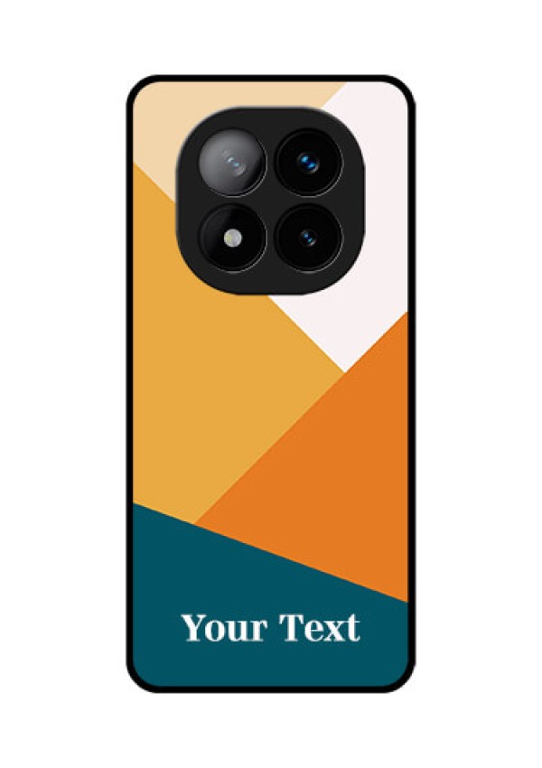 Redmi Note 14 Pro Plus 5G Custom Glass Phone CaseStacked Multi - Colour Design