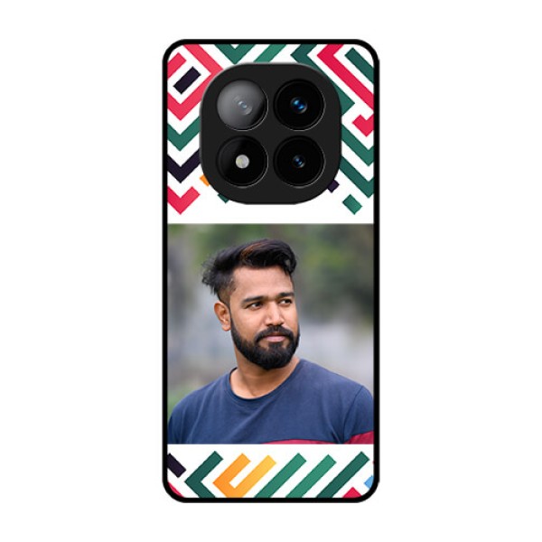 Redmi Note 14 Pro Plus 5G Custom Glass Phone CaseColorful Maze Pattern Design Redmi Note 14 Pro Plus 5G Custom Glass Phone CaseColorful Maze Pattern Design