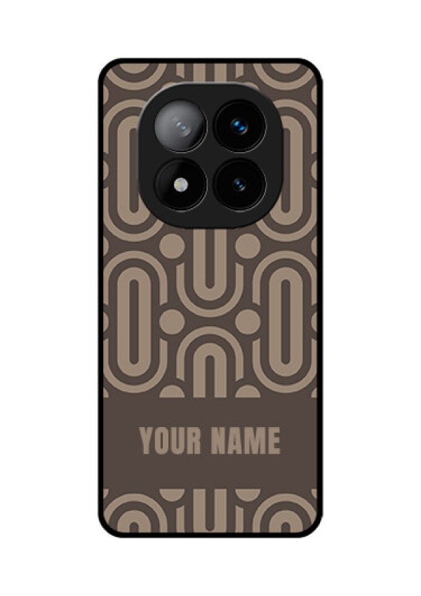 Redmi Note 14 Pro Plus 5G Custom Glass Phone CaseCaptivating Zero Pattern Design