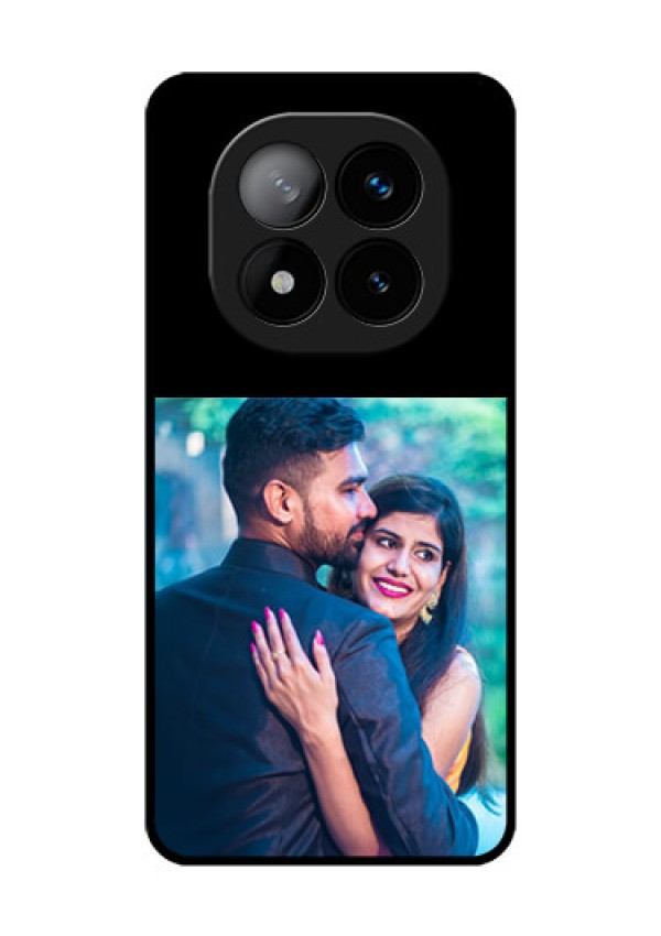 RedmiNote 14 Pro Plus 5G Custom Glass Phone Case - Upload Full Picture With Custom Color Design