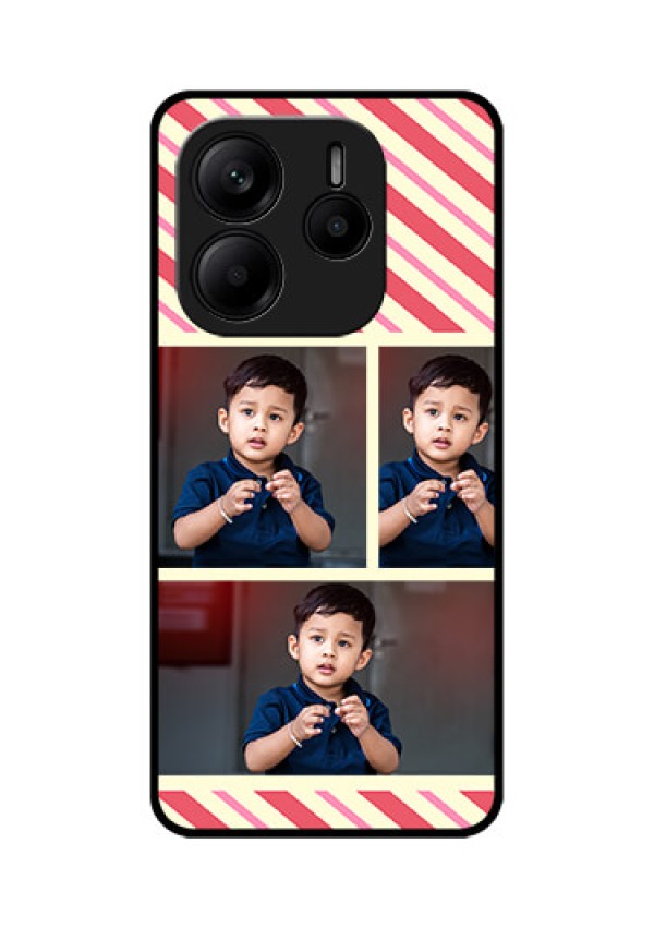 Redmi Note 14 SE 5G Custom Glass Phone Case - Picture Upload Mobile Case Design