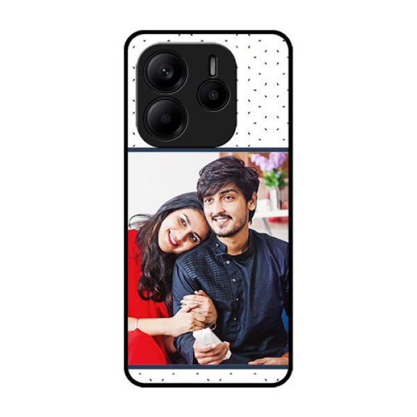 Redmi Note 14 SE 5G Custom Glass Phone Case - Premium Dot Design