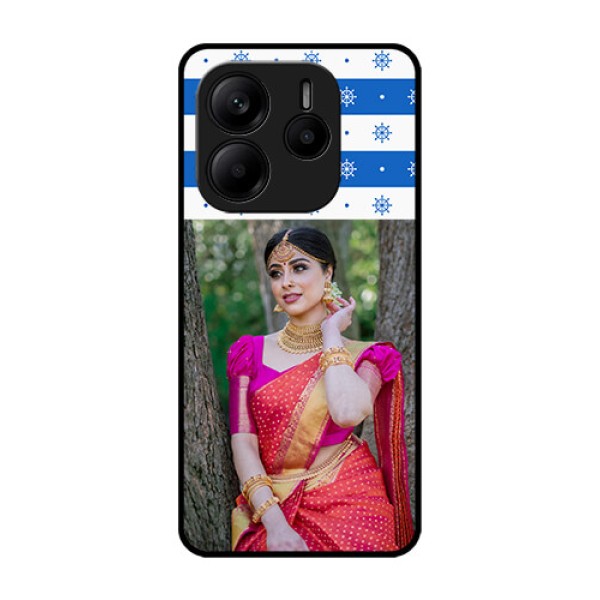Redmi Note 14 SE 5G Custom Glass Phone Case - Snow Pattern Design Redmi Note 14 SE 5G Custom Glass Phone Case - Snow Pattern Design