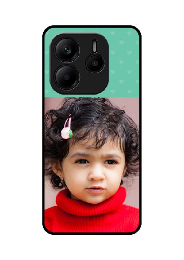 Redmi Note 14 SE 5G Custom Glass Phone Case - Lovers Picture Design
