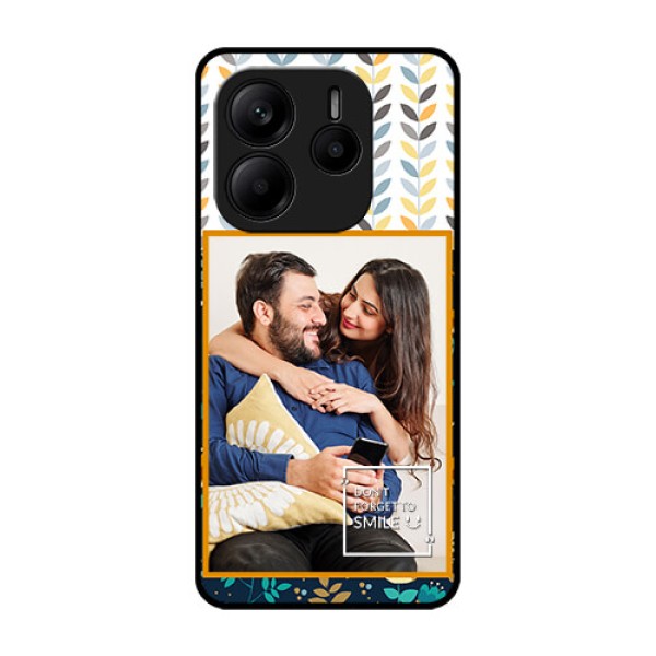 Redmi Note 14 SE 5G Custom Glass Phone Case - Pattern Design