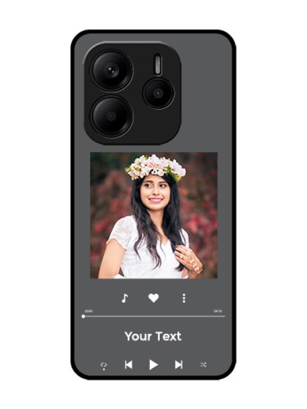 Custom Redmi Note 14 SE 5G Custom Glass Phone Case - Play The Music Design