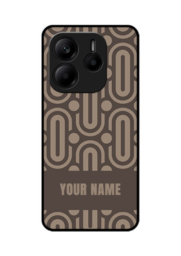Redmi Note 14 SE 5G Custom Glass Phone Case - Captivating Zero Pattern Design
