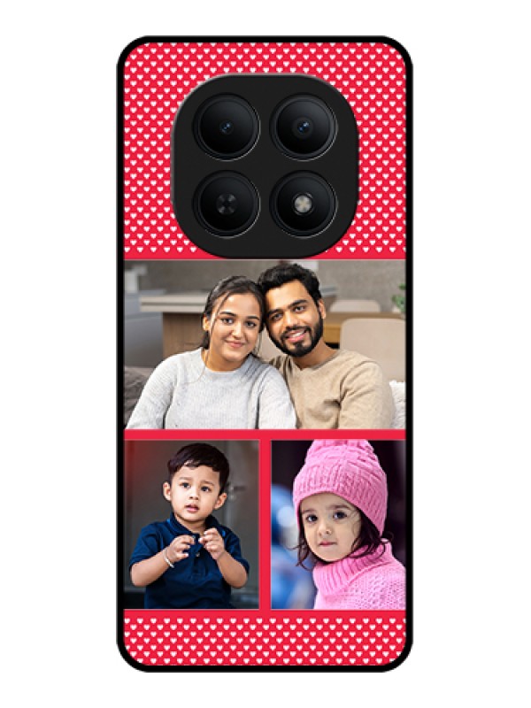 Custom Xiaomi Redmi Note 15 5G Custom Glass Phone Case - Bulk Photo Upload Design