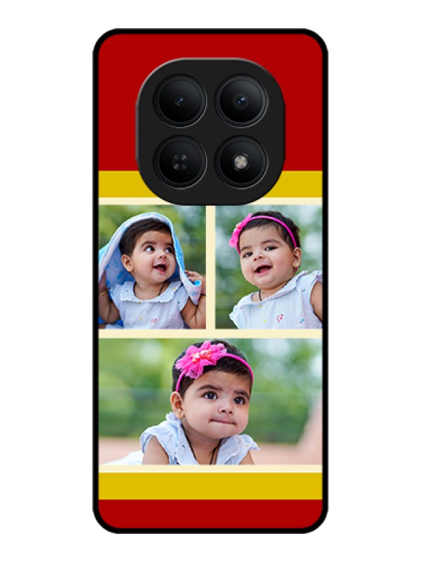Custom Xiaomi Redmi Note 15 5G Custom Glass Phone Case - Multiple Pic Upload Design